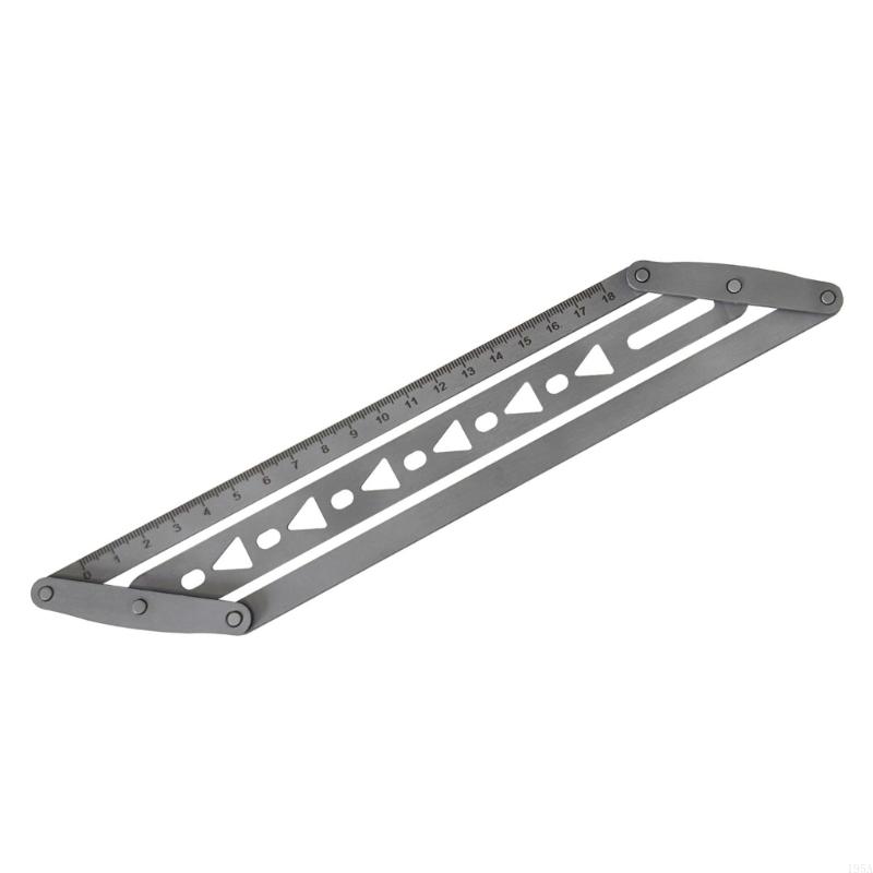 Leatherworking Guide - Stainless Steel Belt Hole Punching Template