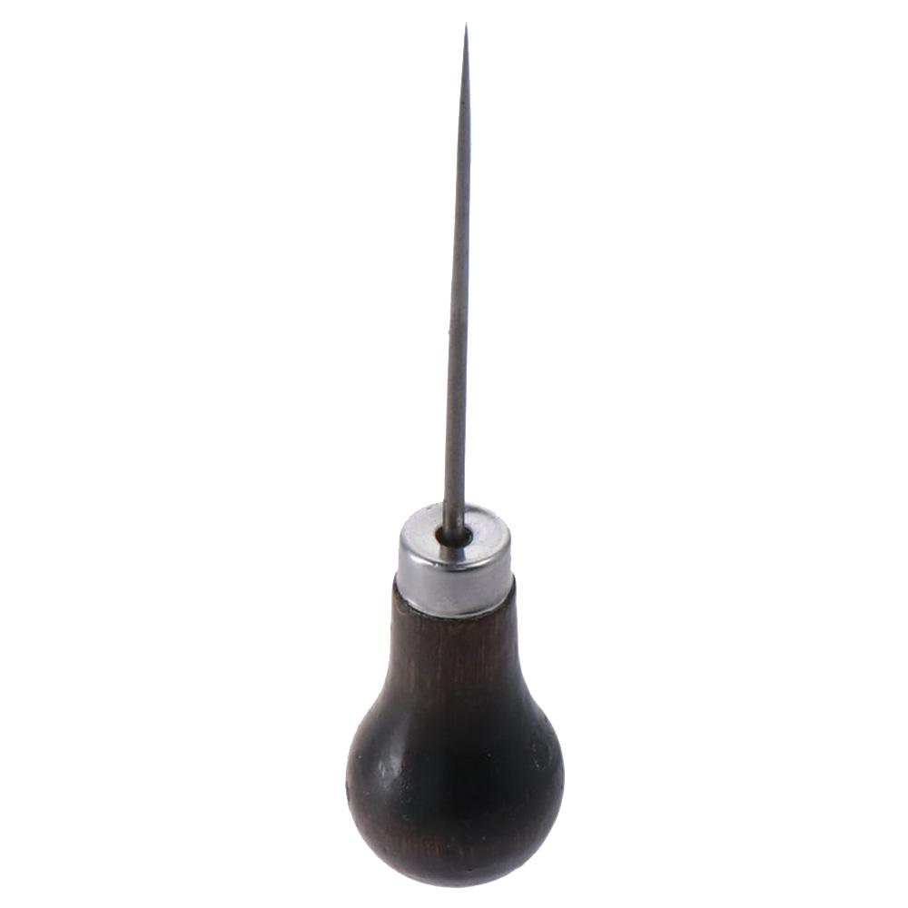 3Pcs Wooden Handle Scratch Awl - Leatherwork Punching Tool incelemesi ve fiyatı
