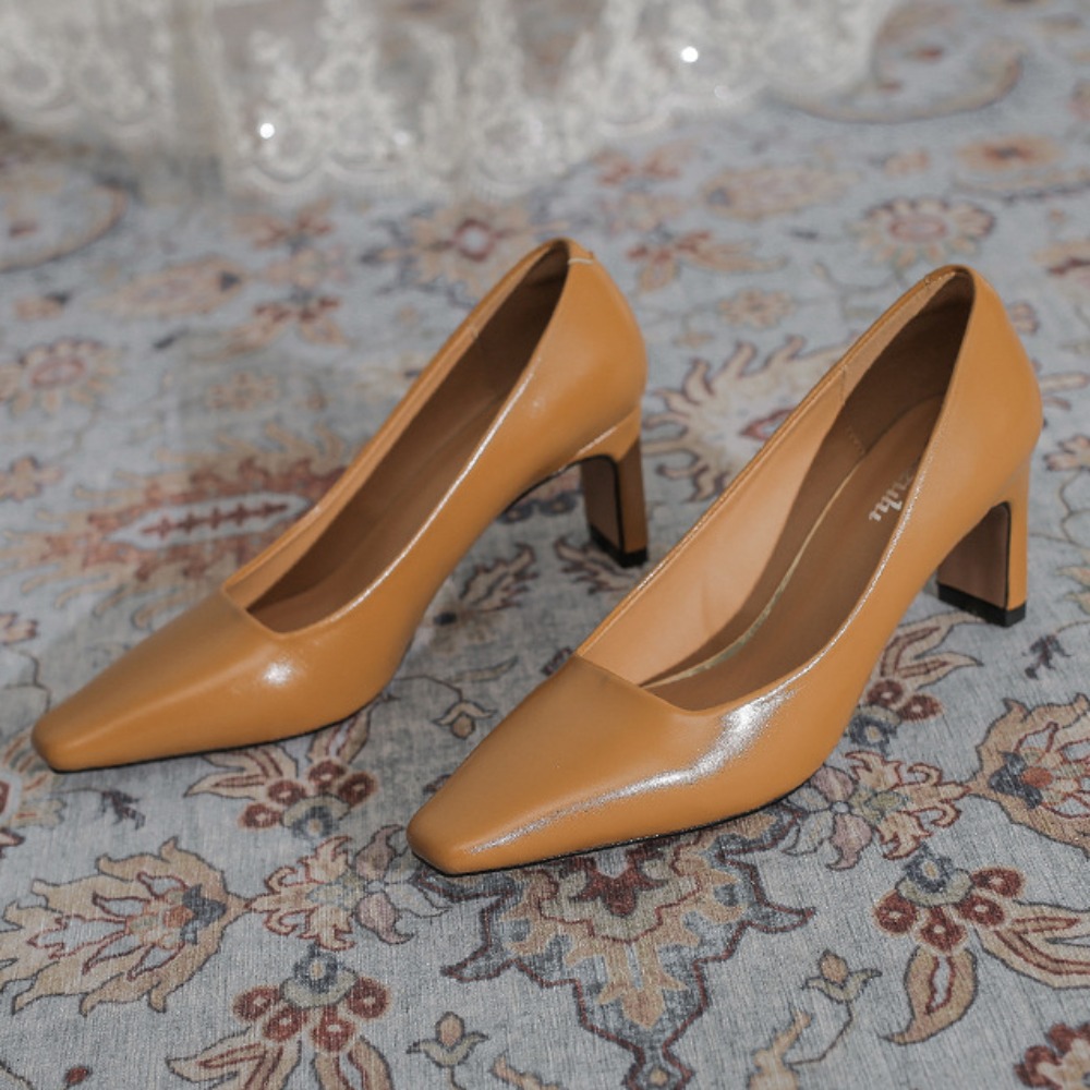 High Heels Women's New Profess - Leather Work Women Shoes incelemesi ve fiyatı