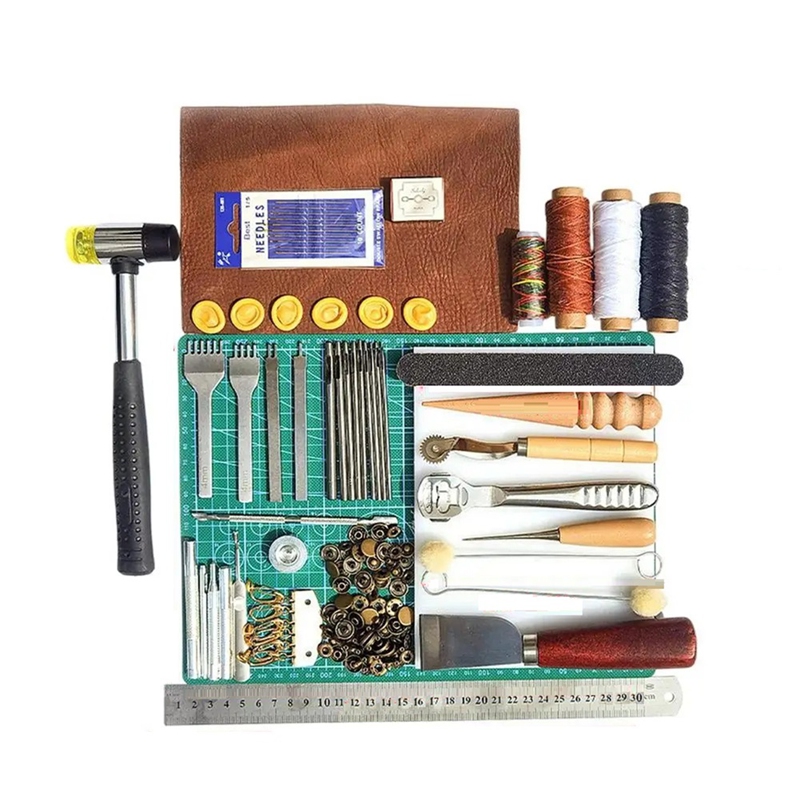 Leather Tool Set Leather Worki - Leatherwork Manual incelemesi ve fiyatı