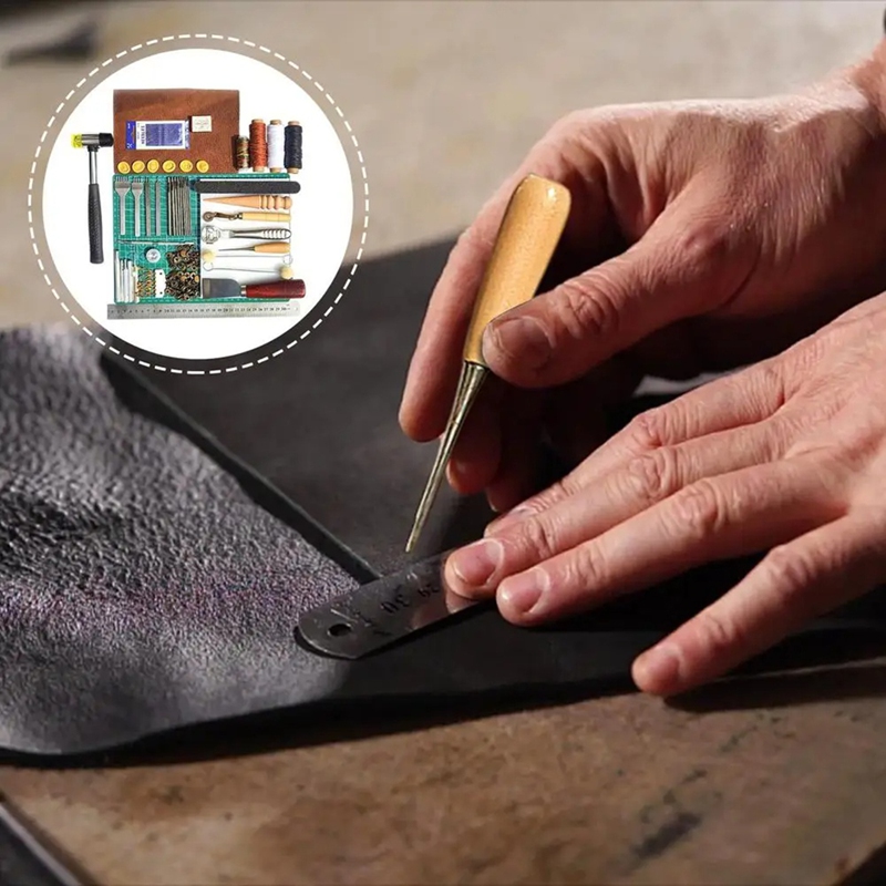 Leather Tool Set Leather Worki - Leatherwork Manual incelemesi ve fiyatı