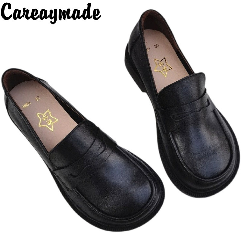 Careaymade-Women's Casual Shoe - Leather Work Women Shoes incelemesi ve fiyatı