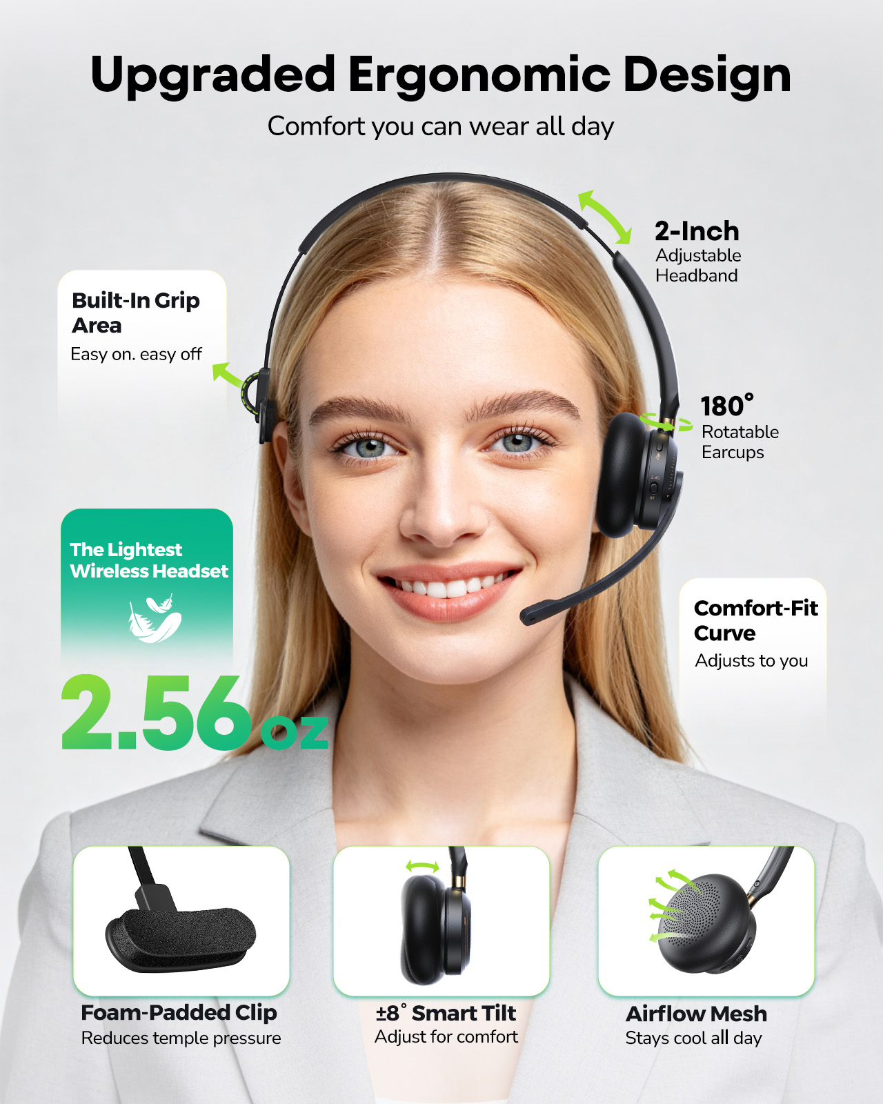 Acer Wireless Headset with Mic - Leatherwork Manual incelemesi ve fiyatı