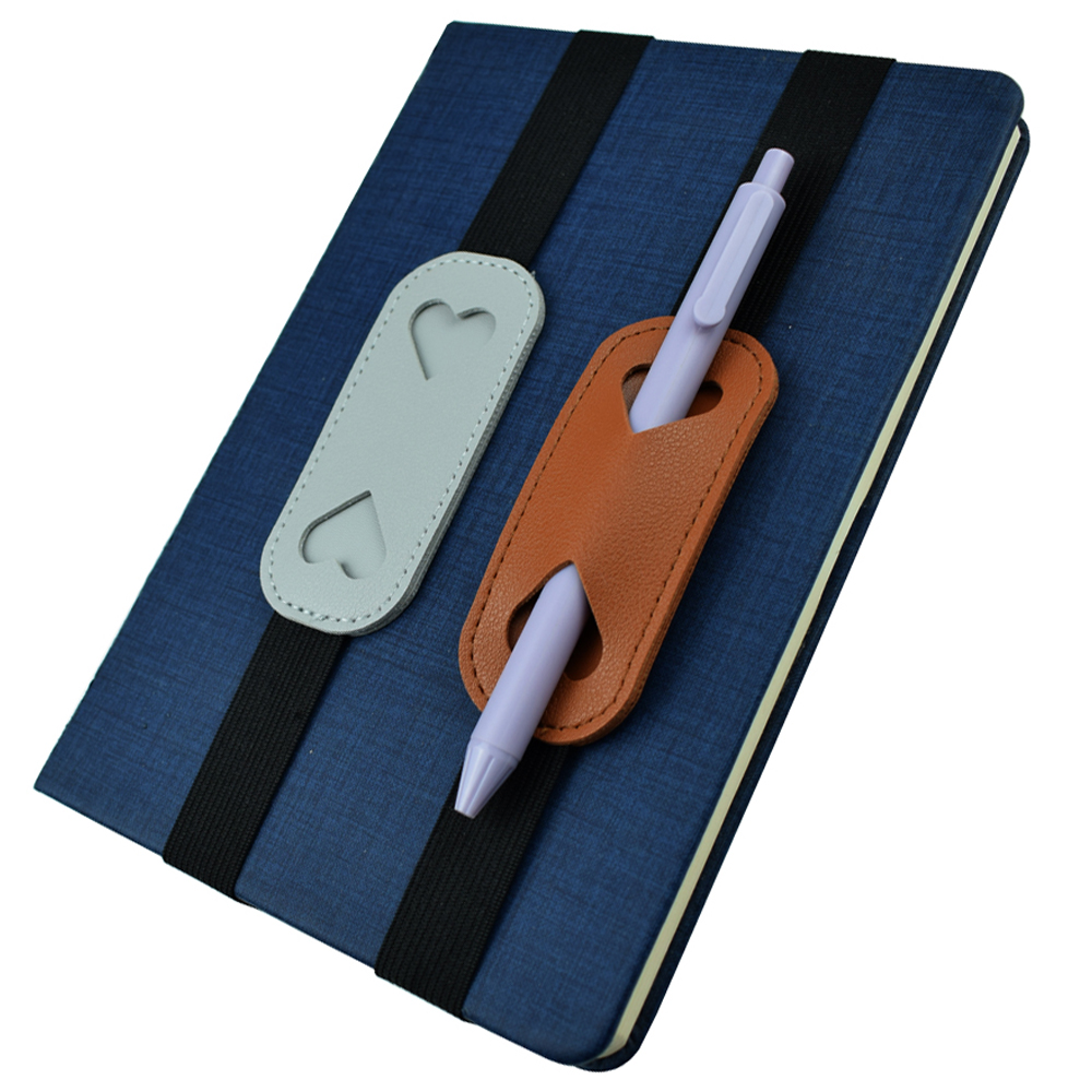 Elastic PU Leather Pen Holder  - Leather Work Notebook incelemesi ve fiyatı