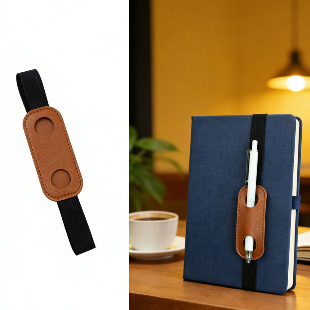 Portable Notebook Pen Holder w - Leather Work Notebook incelemesi ve fiyatı