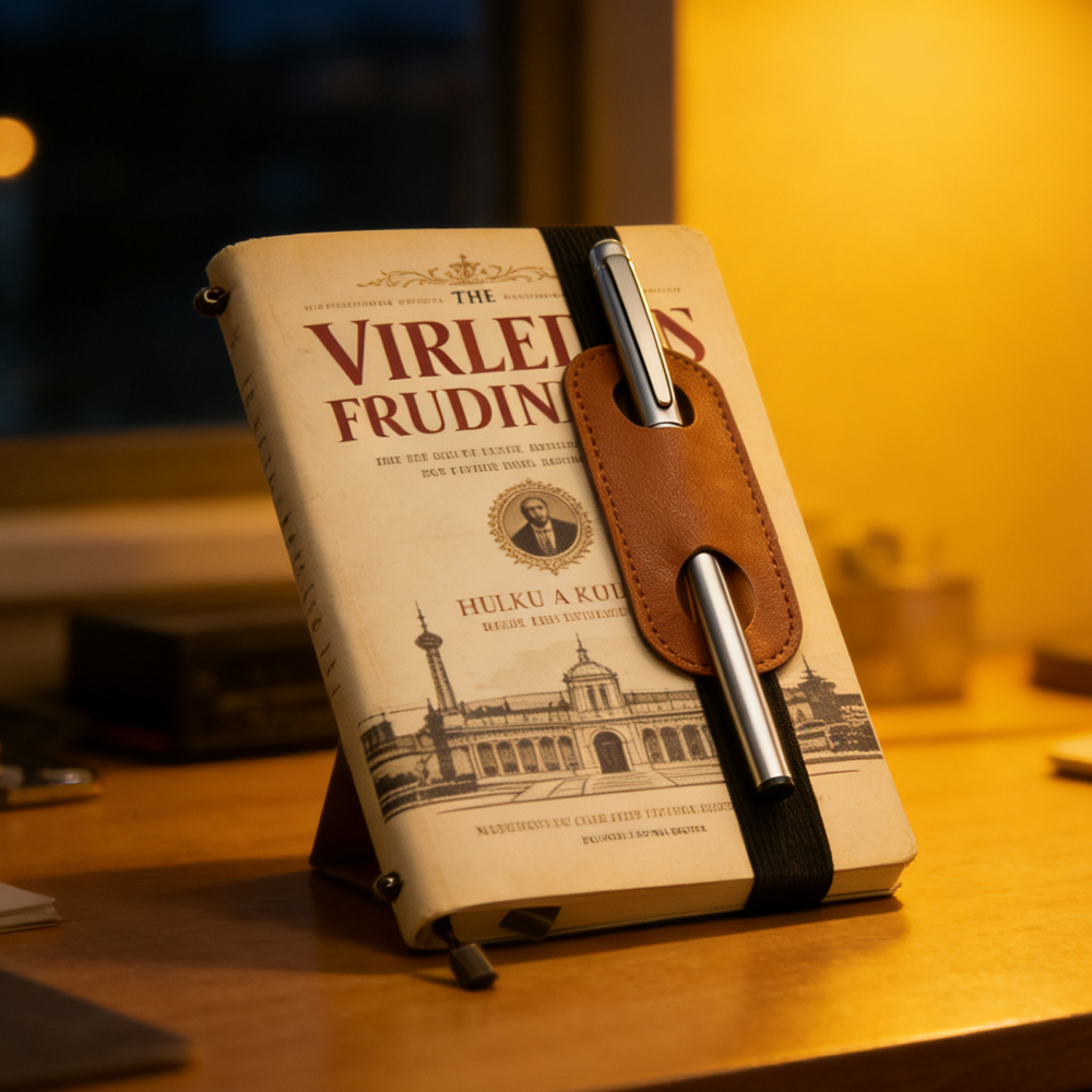 Portable Notebook Pen Holder w - Leather Work Notebook incelemesi ve fiyatı