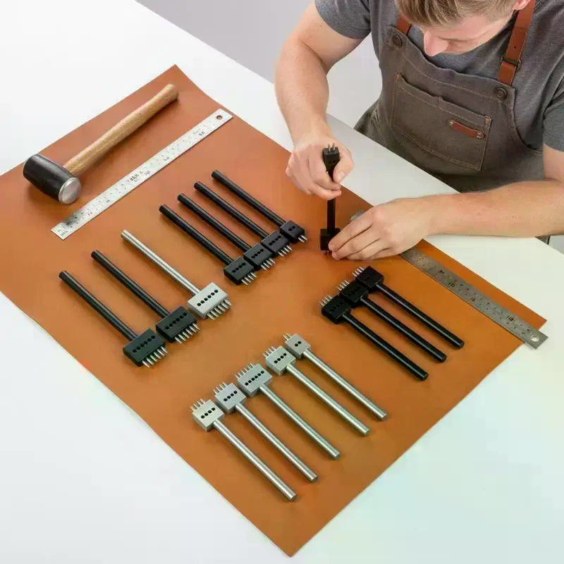 Leather Hole Punch Tool Set -  - Leatherwork Manual incelemesi ve fiyatı