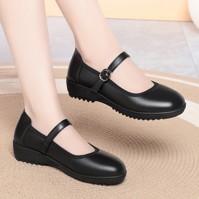 Quality Breathable Comfortable - Leather Work Women Shoes incelemesi ve fiyatı