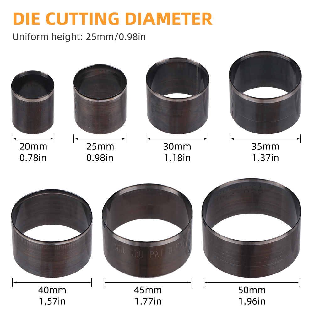 QJH 7Pcs Sharp Leather Cutting - Leatherwork Punching Tool incelemesi ve fiyatı