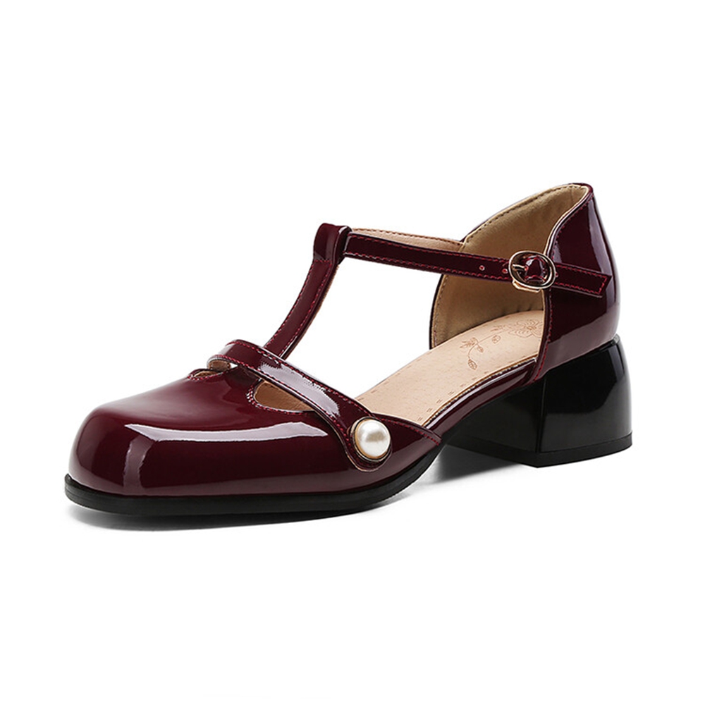 Thick High Heels Sandals Women - Leather Work Women Shoes incelemesi ve fiyatı