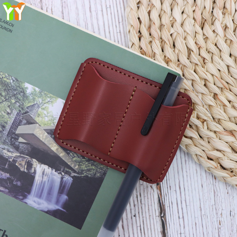 Portable PU Leather Pen Holder - Leather Work Notebook incelemesi ve fiyatı