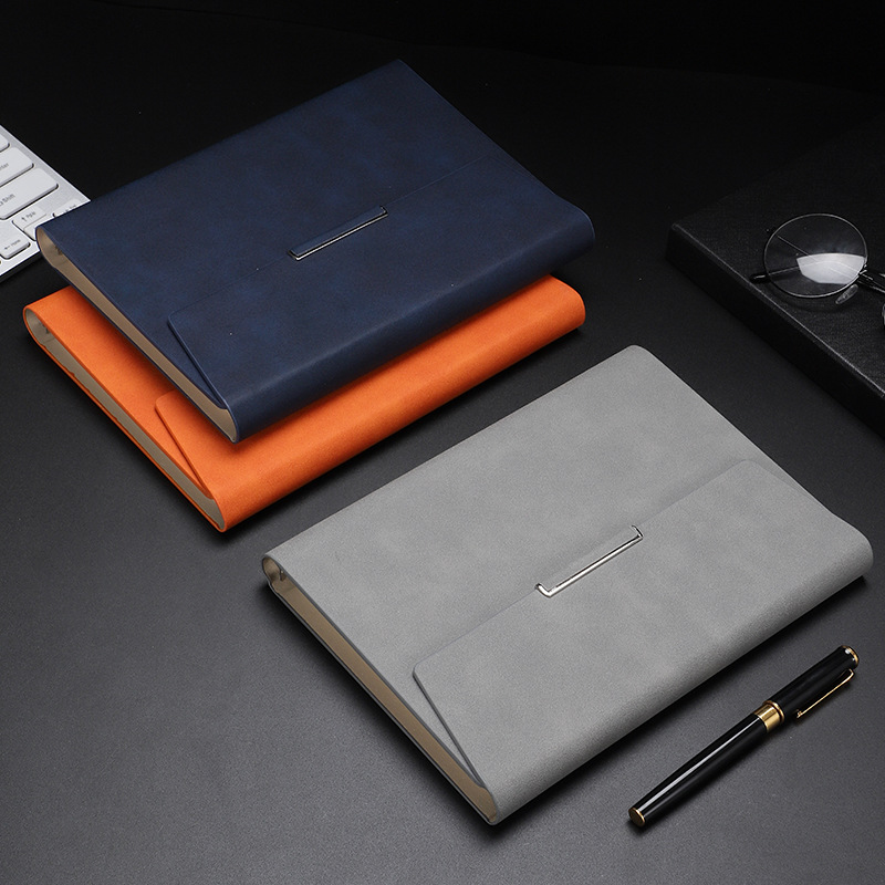 Tri-fold A5 Loose-leaf Noteboo - Leather Work Notebook incelemesi ve fiyatı