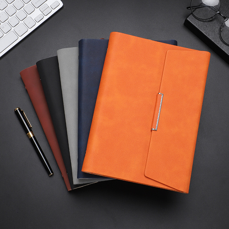 Tri-fold A5 Loose-leaf Noteboo - Leather Work Notebook incelemesi ve fiyatı