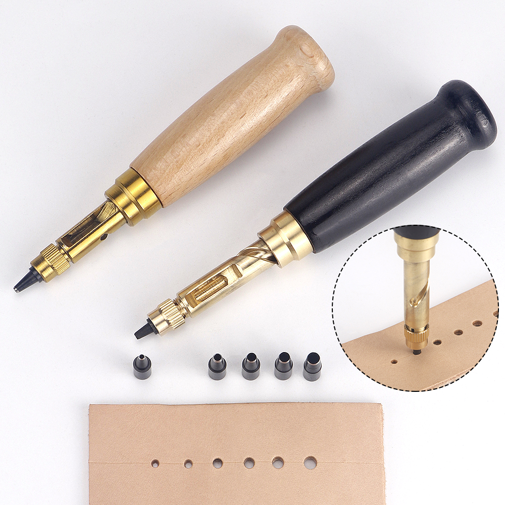 DIY Manual Leather Hole Punch  - Leatherwork Manual incelemesi ve fiyatı
