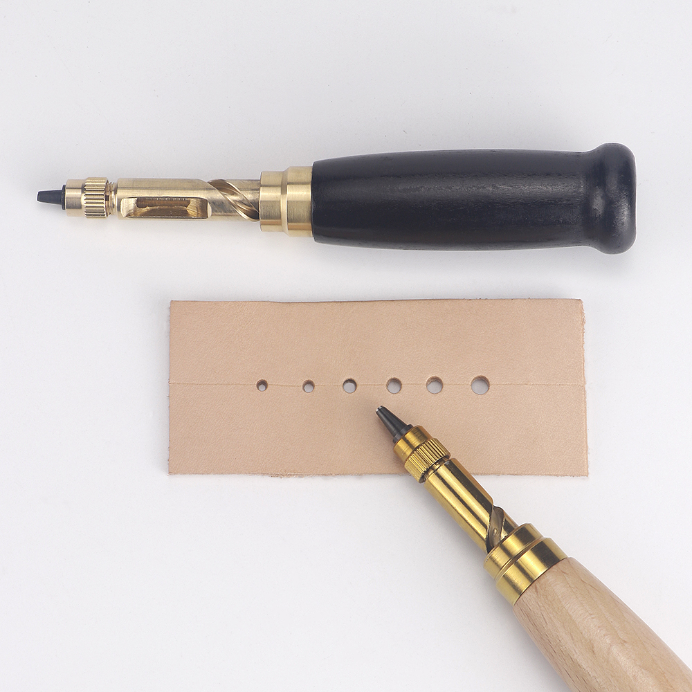 DIY Manual Leather Hole Punch  - Leatherwork Manual incelemesi ve fiyatı