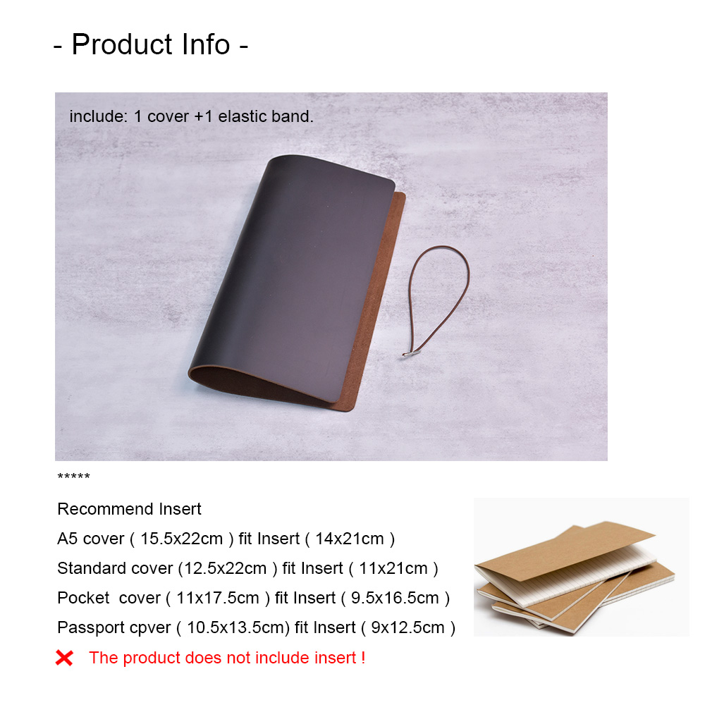 DIY Notebook Cover Crazy Horse - Leather Work Notebook incelemesi ve fiyatı
