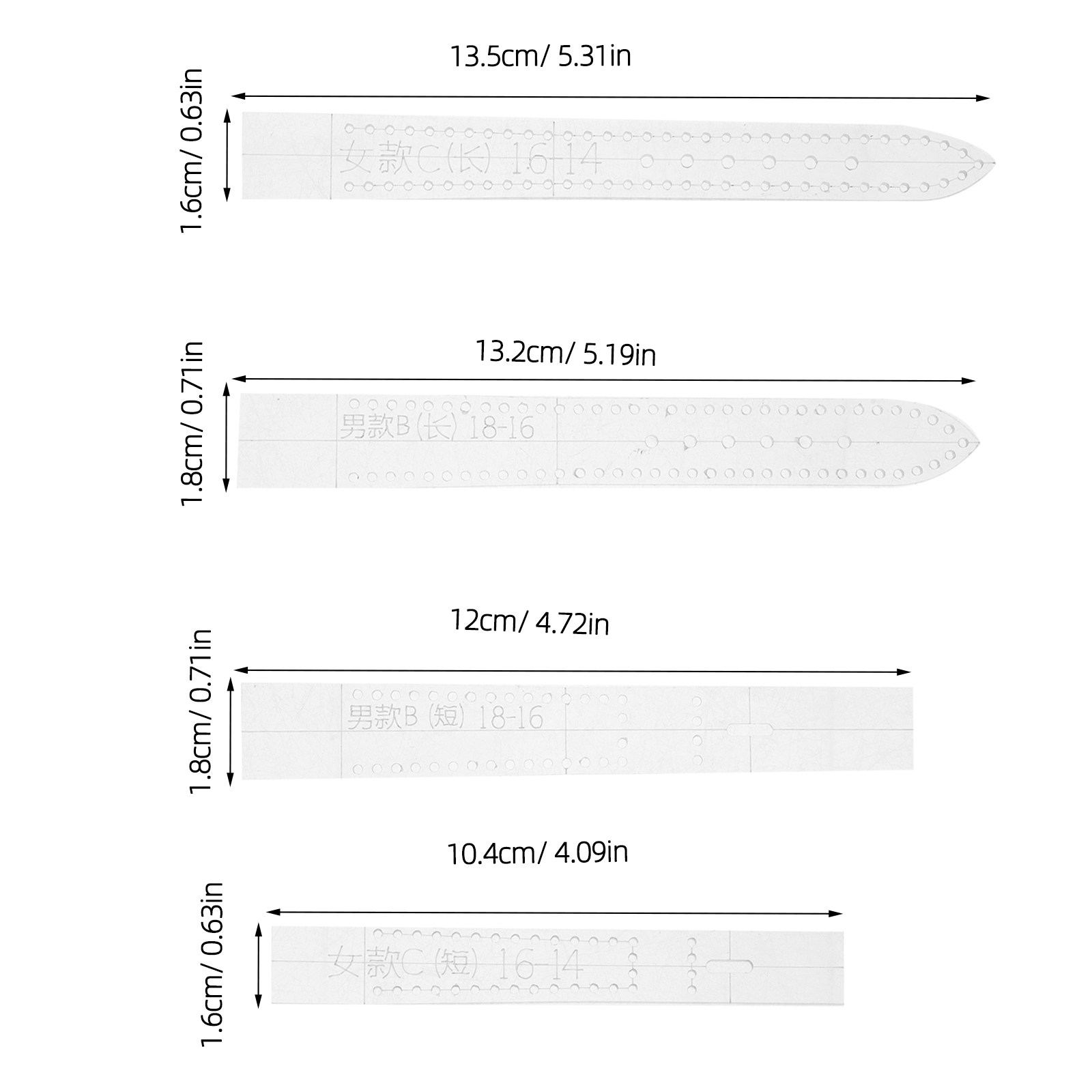 2Sets Watch Strap Acrylic Temp - Leatherworking Guide incelemesi ve fiyatı