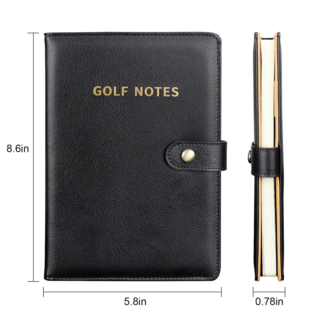 Black Leather Golf Scorecard H - Leather Work Notebook incelemesi ve fiyatı