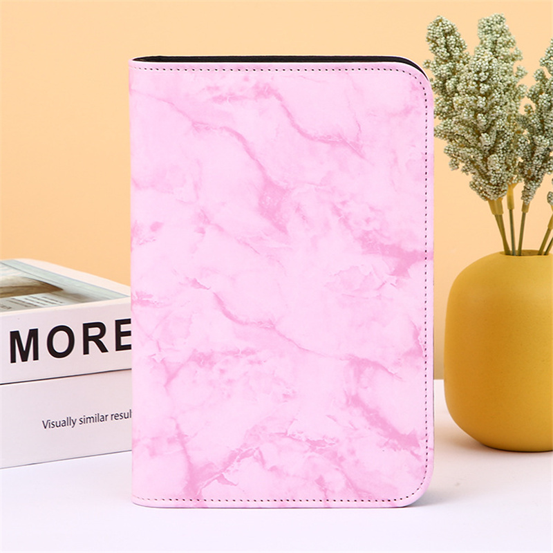 A6 Hand Zip Bag Marble Loose L - Leather Work Notebook incelemesi ve fiyatı