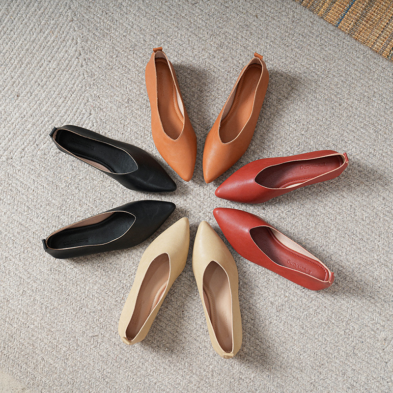 Spring and Autumn Fashion New  - Leather Work Women Shoes incelemesi ve fiyatı