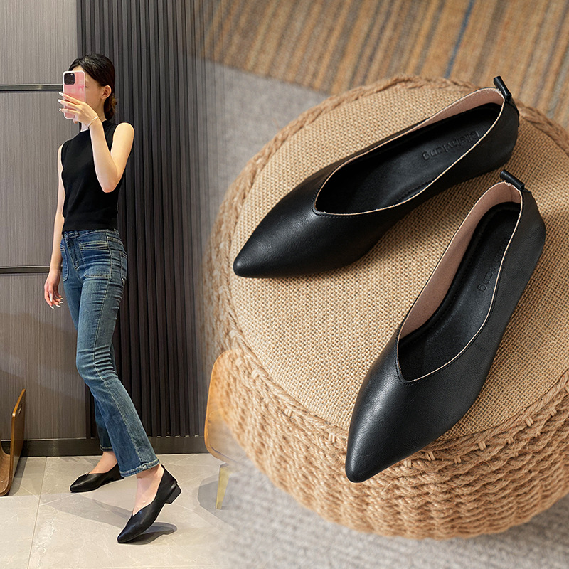 Spring and Autumn Fashion New  - Leather Work Women Shoes incelemesi ve fiyatı