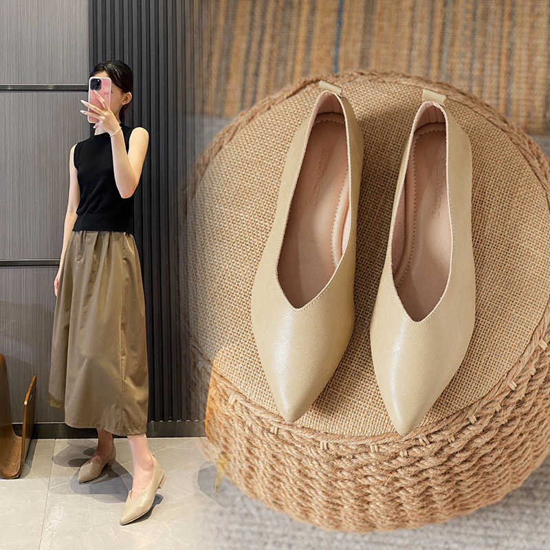 Spring and Autumn Fashion New  - Leather Work Women Shoes incelemesi ve fiyatı