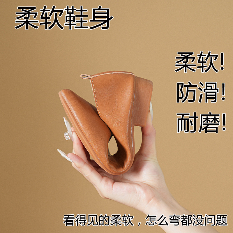 Spring and Autumn Fashion New  - Leather Work Women Shoes incelemesi ve fiyatı